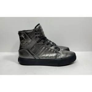 Supra Muska 001 Skytop Gunmetal Black Skate Shoes Men’s Size 9 High Top