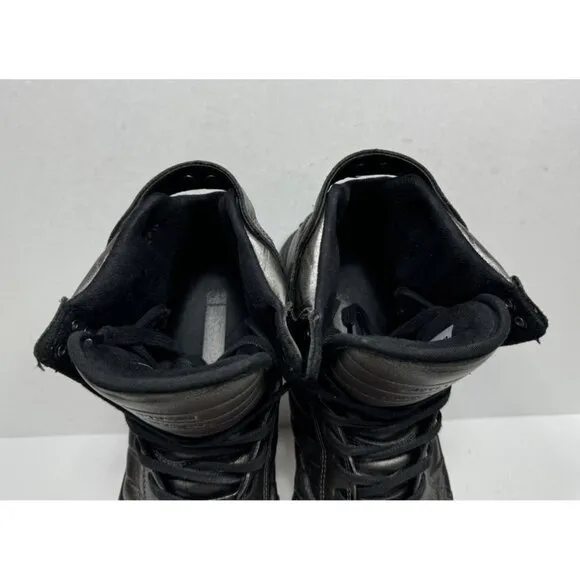 Supra Muska 001 Skytop Gunmetal Black Skate Shoes Men’s Size 9 High Top