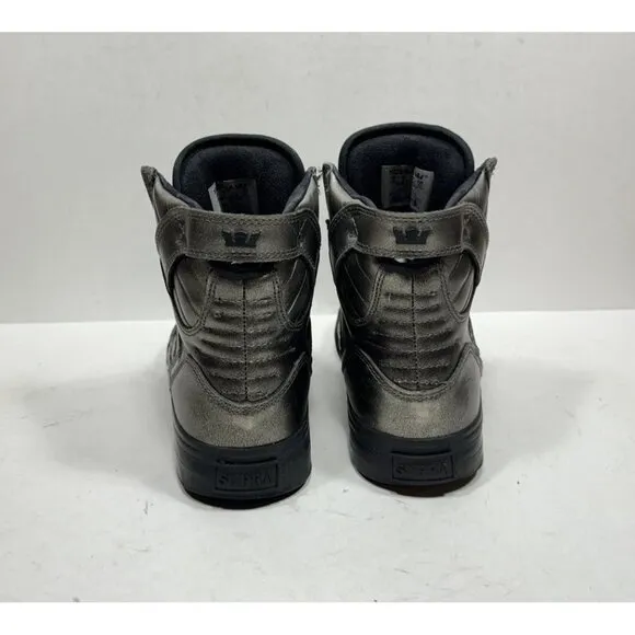 Supra Muska 001 Skytop Gunmetal Black Skate Shoes Men’s Size 9 High Top