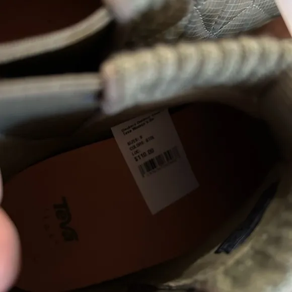 Teva Green Sneakers Slip-On