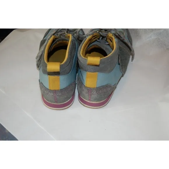 Teva Highside 84 Mid Boot Shoes Baby Blue, Gray, Yellow Women’s 6.5