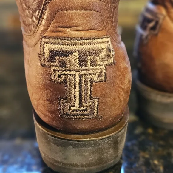 👆TEXAS TECH👆 NCAA GAMEDAY Western Cowboy Boots- Men's 10 1/2 D