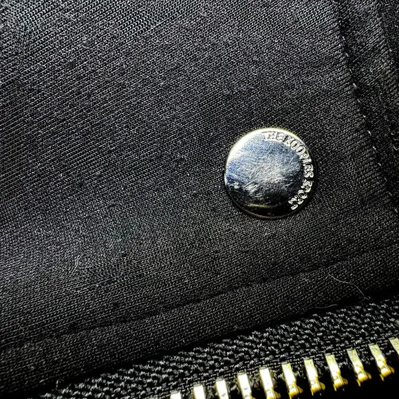 The Kooples Sport Black Varsity Jacket | Parisian Preppy Streetwear Minimalist
