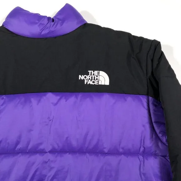 The North Face Down Puffer Jacket Size XXL 2XL Purple Black B33