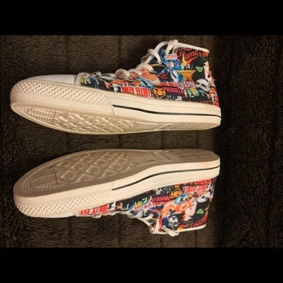 Theater Sneaker (Grease, Mama Mia, Wicked) Converse Style High Top