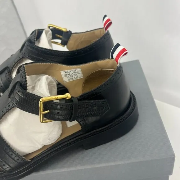 Thom Browne Brogue Fisherman Sandals - 9.5