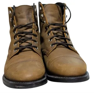 Thursday Boot Company Lace Up Captains Leather Brown Men’s Boots 8.5 leather