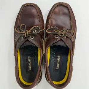 Timberland Men's Brown Leather Classic Boat Shoe, model 79026 size 8M
