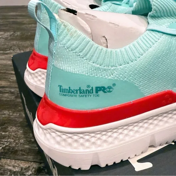 Timberland PRO Setra Knit Composite Safety Toe Slip On Shoes Womens Size 9 NIB