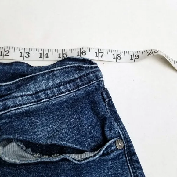TK AXEL Slim Boot Cut Medium Wash Denim Jeans Mens Size 34x32 Western Y2K Cowboy