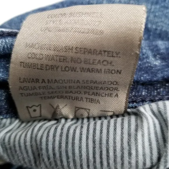 TK AXEL Slim Boot Cut Medium Wash Denim Jeans Mens Size 34x32 Western Y2K Cowboy