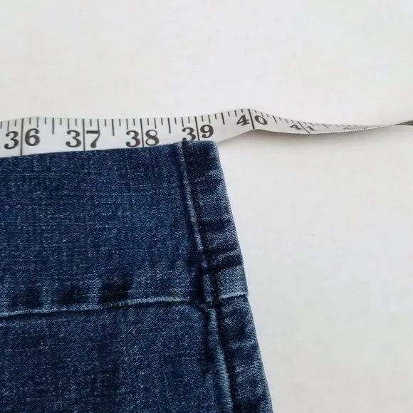 TK AXEL Slim Boot Cut Medium Wash Denim Jeans Mens Size 34x32 Western Y2K Cowboy
