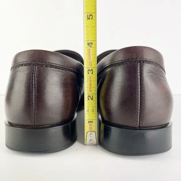 Tod’s Brown Leather Horsebit Slip On Shoes Loafers