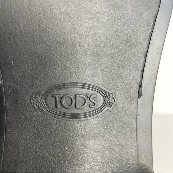 Tod’s Brown Leather Horsebit Slip On Shoes Loafers