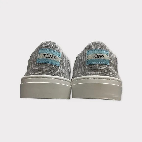 Toms Luca Grey Slip-On Shoes