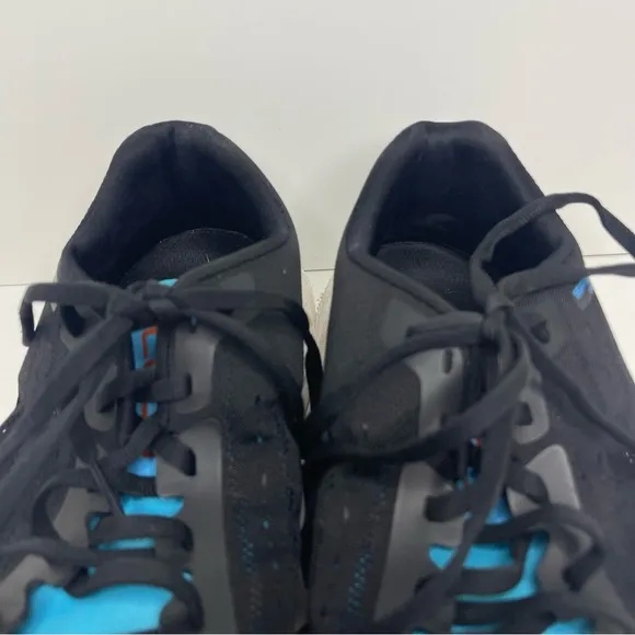 Topo Specter Mens 12.5 Shoes Black Blue Running Sneaker Gym Walking Athletic