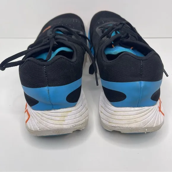 Topo Specter Mens 12.5 Shoes Black Blue Running Sneaker Gym Walking Athletic