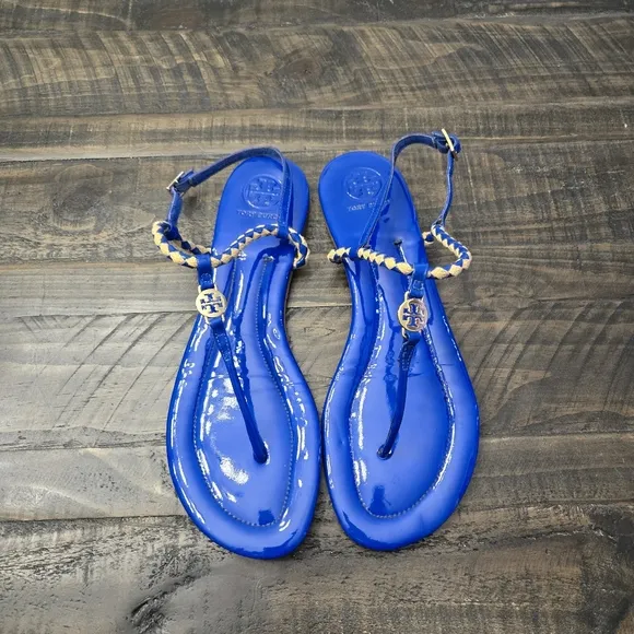 TORY BURCH Aine Woven Sandals | 10.5