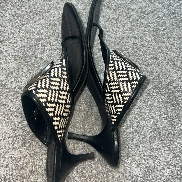Tory Burch kitten heel sandals
