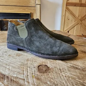 Trask Green Suede Chukka Boots Ankle bootie Women's 6.5 Medium