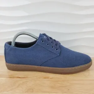 Travis Mathew Cuater Kruzers Mens Size 9 Vintage Indigo Canvas‎ Shoes 4MO150