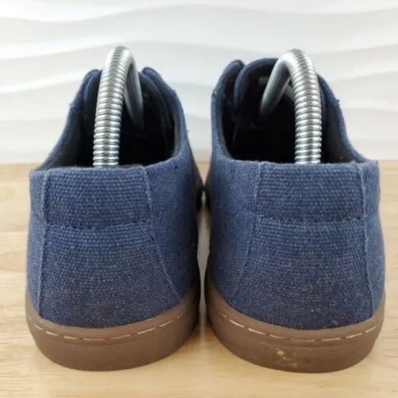 Travis Mathew Cuater Kruzers Mens Size 9 Vintage Indigo Canvas‎ Shoes 4MO150