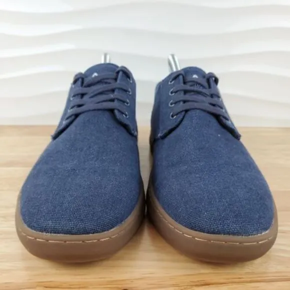 Travis Mathew Cuater Kruzers Mens Size 9 Vintage Indigo Canvas‎ Shoes 4MO150