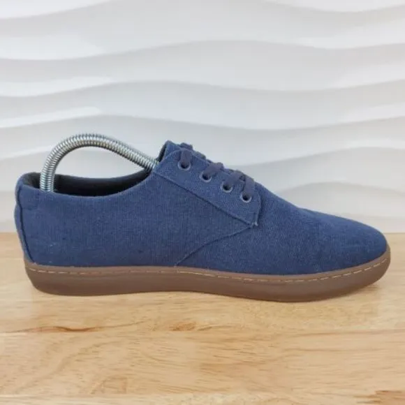 Travis Mathew Cuater Kruzers Mens Size 9 Vintage Indigo Canvas‎ Shoes 4MO150