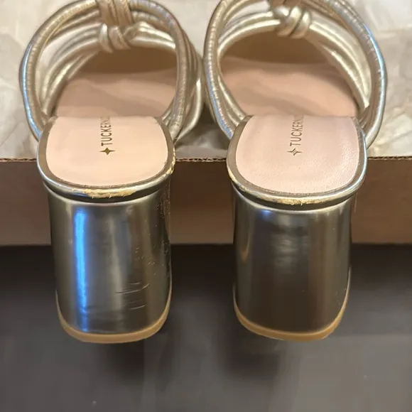 TUCKERNUCK SHOESGold Sonia Heels