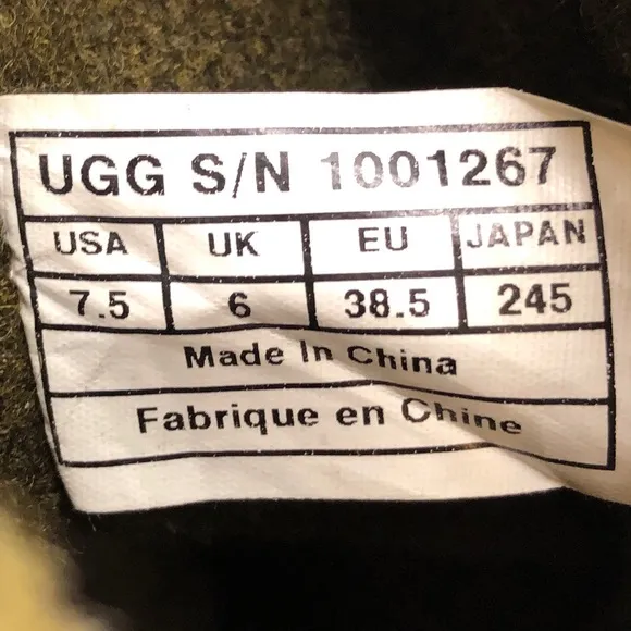 UGG Australia 'Fabrice' High Heel Ankle Boots 7.5
