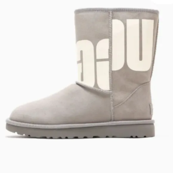 UGG Gray Suede Boots