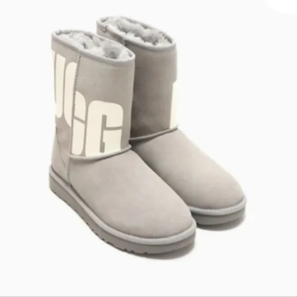 UGG Gray Suede Boots