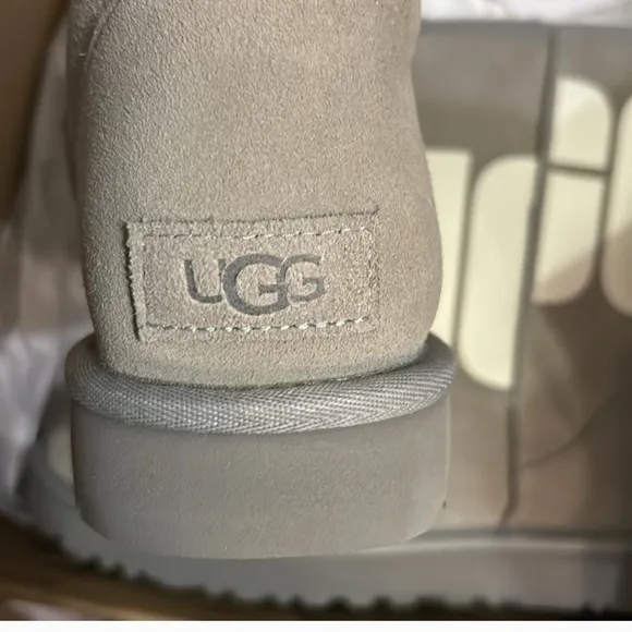 UGG Gray Suede Boots