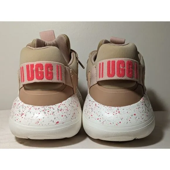UGG LA CLOUD LACE ARROYO SUEDE SNEAKER SHOES US 12