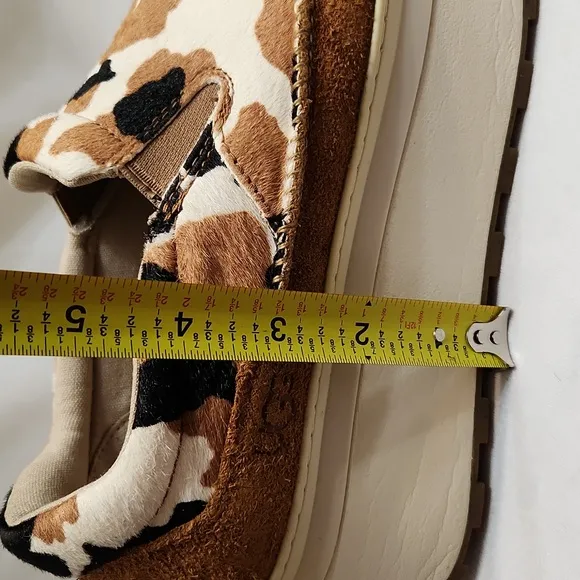 UGG Marin Slip-on Cow Print Platform Shoes (W Size 10)