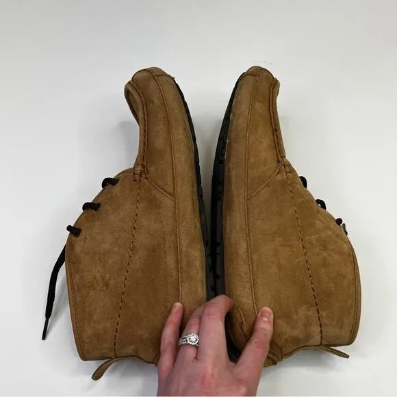 UGG Men's Moccasin Chukka boots chestnut brown - 13