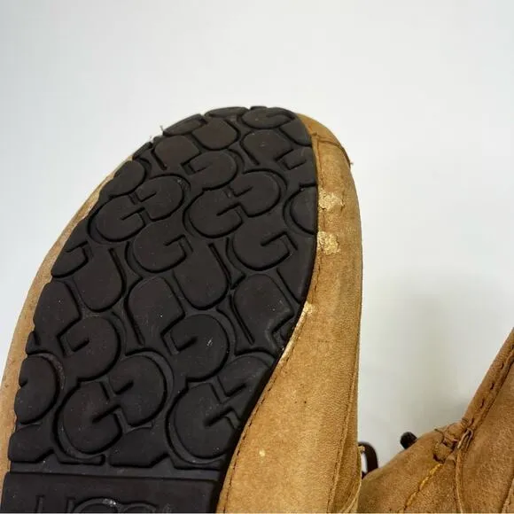 UGG Men's Moccasin Chukka boots chestnut brown - 13