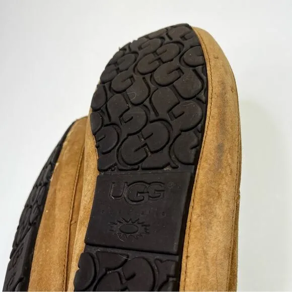 UGG Men's Moccasin Chukka boots chestnut brown - 13