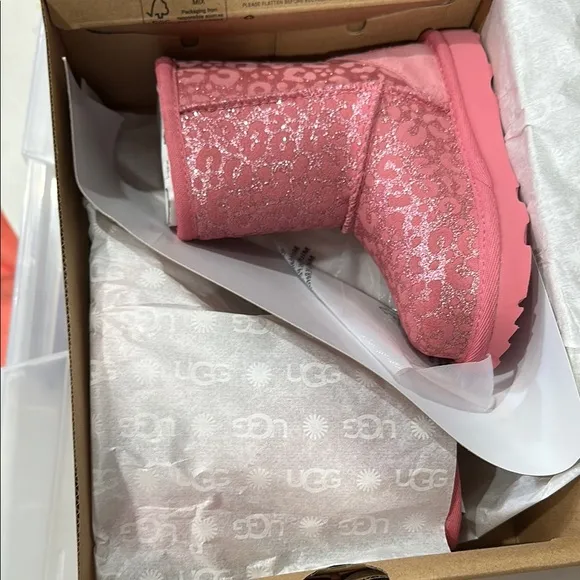 UGG Pink Sparkle Boots
