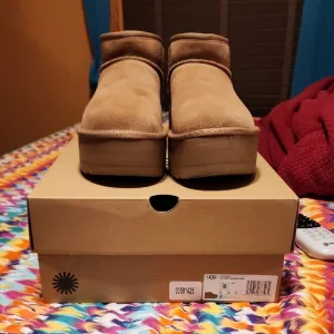 UGG Women's Brown Suede Ankle Boots