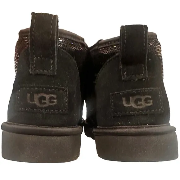 UGG Women's Classic Ultra Mini Mirror Ball Fashion Boots Size 7 NEW