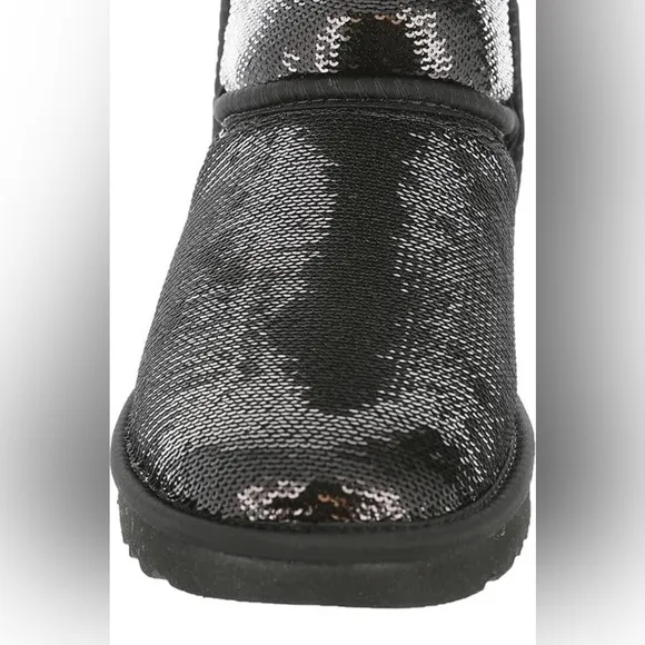UGG Women's Classic Ultra Mini Mirror Ball Fashion Boots Size 7 NEW