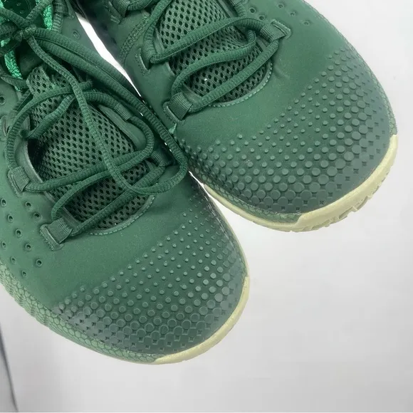 Under Armour Havoc HOVR Green Mens 14 Basketball Shoes Athletic Lace Up Running