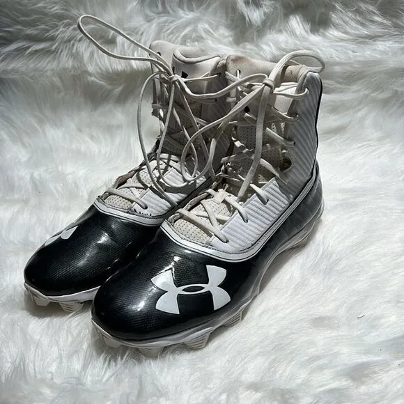 Under Armour Highlight high top cleats Size 11.5.  B88