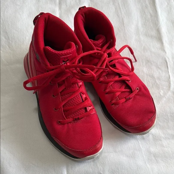 Under Armour Red High-Top Basketball Shoes, 5