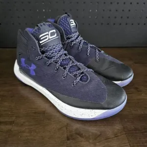 Under Armour Shoes Steph Curry 3Zero Sz 12 Men 1298308-016 Black/Purple