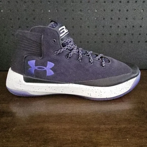 Under Armour Shoes Steph Curry 3Zero Sz 12 Men 1298308-016 Black/Purple