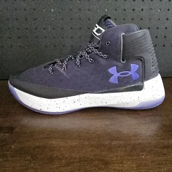 Under Armour Shoes Steph Curry 3Zero Sz 12 Men 1298308-016 Black/Purple