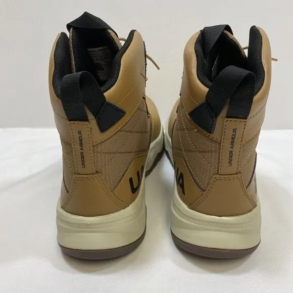 Under Armour Stellar G2 Tactical Boots Men's 11.5 Lite Brown 6&quot; Leather High Top