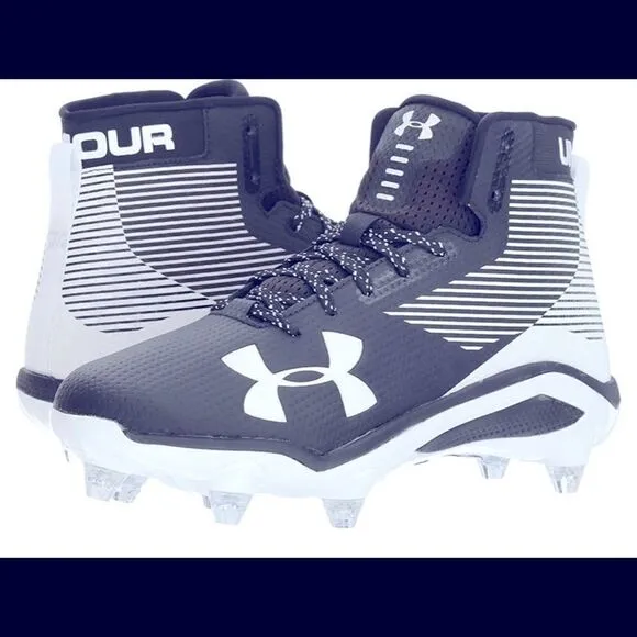 🏈Under Armor Men’s detachable football shoes 10US